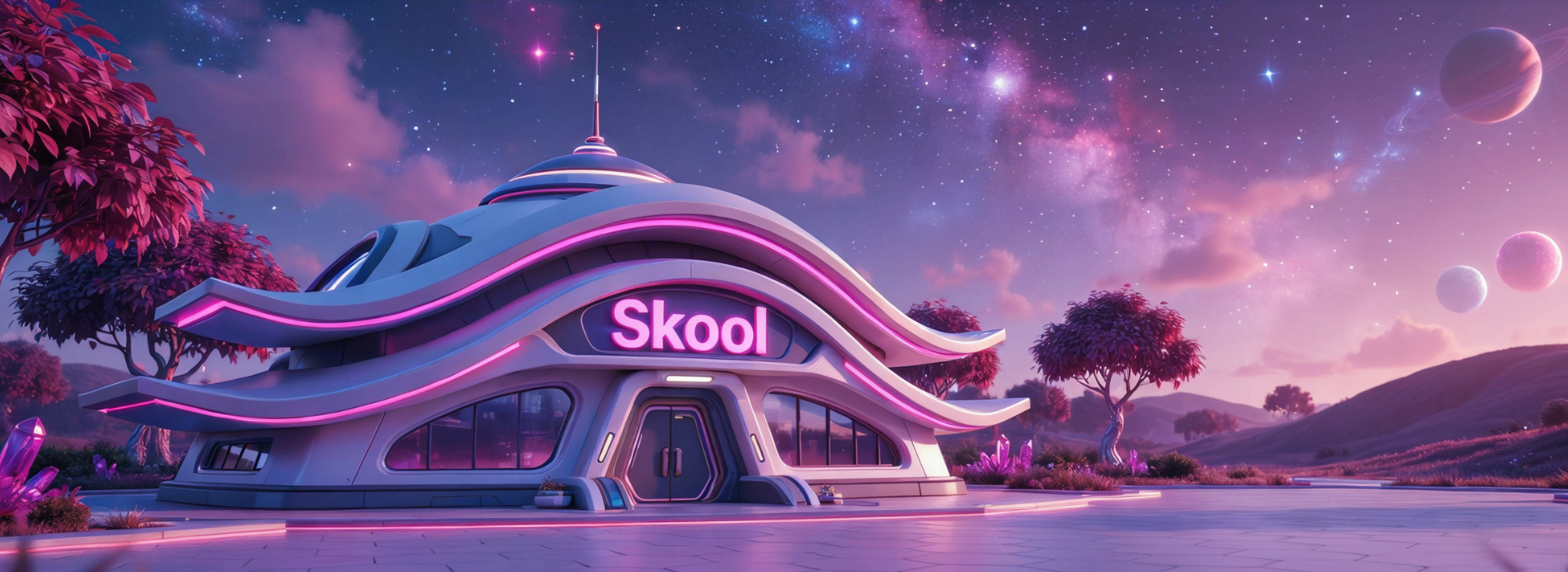 SkoolGrowthBoost banner build a modern online community and course business with Skool